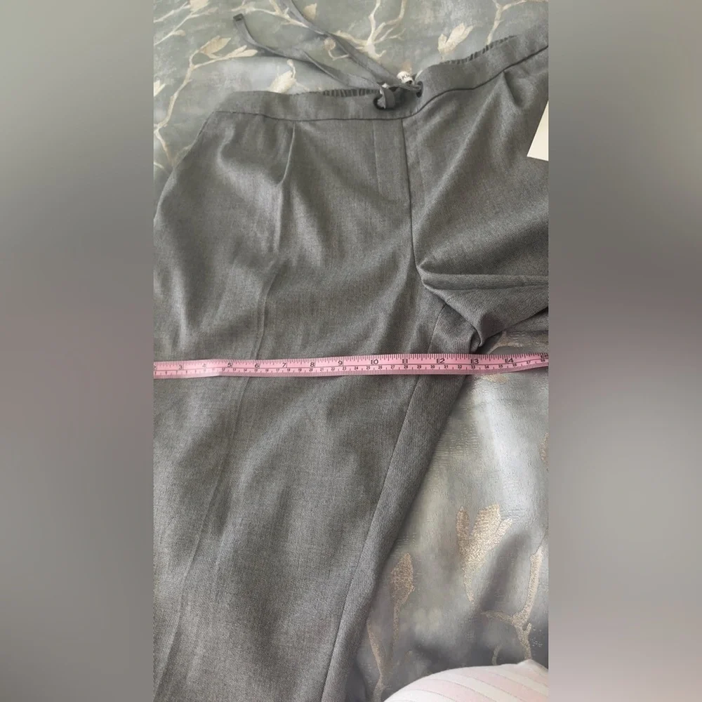 Calvin Klein Tapered Pull-On Pants Woman’s Gray Size 12 - Picture 8 of 16